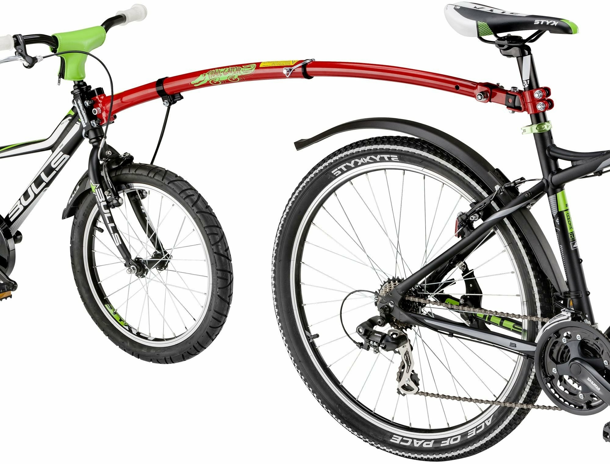 Barra tandem Trail Gator rossa
