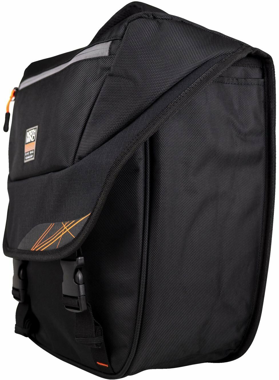 Northwind Carrier Bag Single Pannier Classic (nero / arancione)