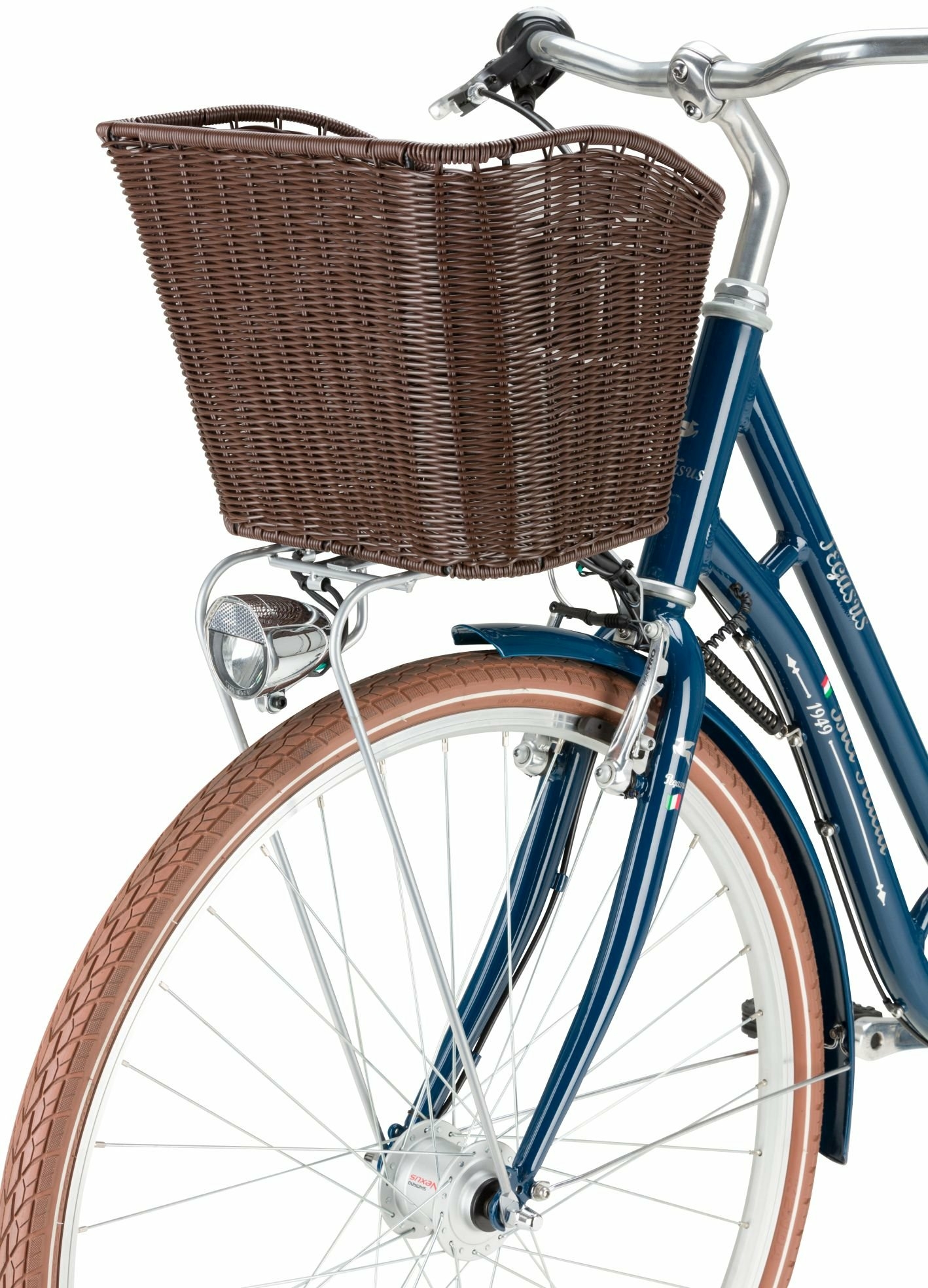 Standwell Set portapacchi anteriore / cestino per portapacchi anteriore BICI Italia 26 "e cestino Bici 26"