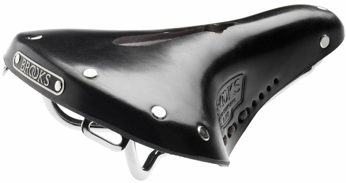 Brooks B17 S Imperial Standard in pelle nera, sella da donna