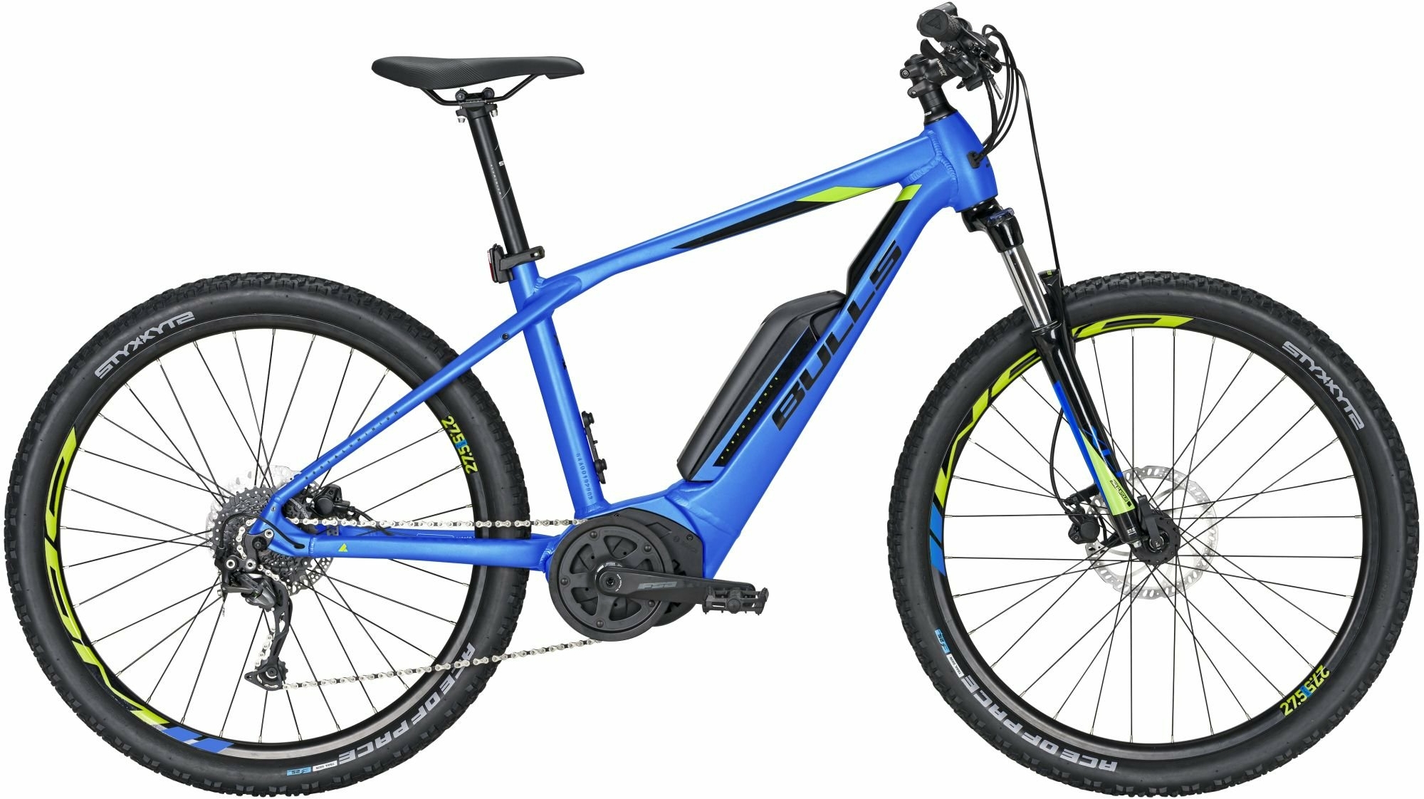 BULLS Copperhead E1 27,5 (500 Wh), cambio a 9 velocità, bici da uomo, hardtail, modello 2020, 27,5 pollici