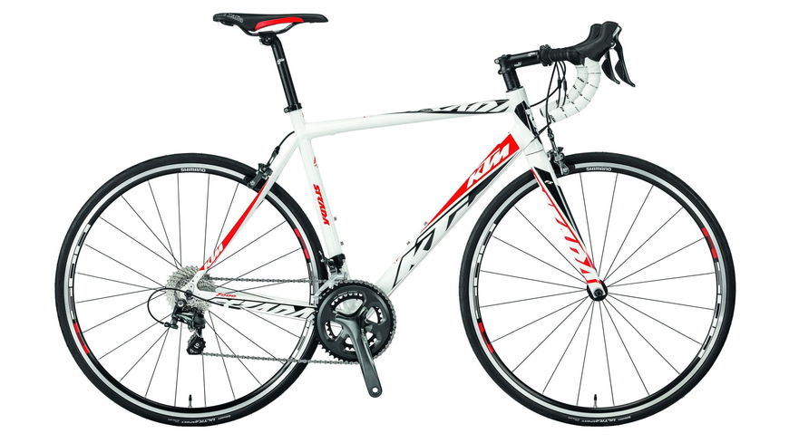 KTM Strada 1000, cambio a 20 marce, bici da uomo, bici da corsa, modello 2017, 28 pollici (bici usata da noleggio bici. Tecnicamente e otticamente in buone condizioni)