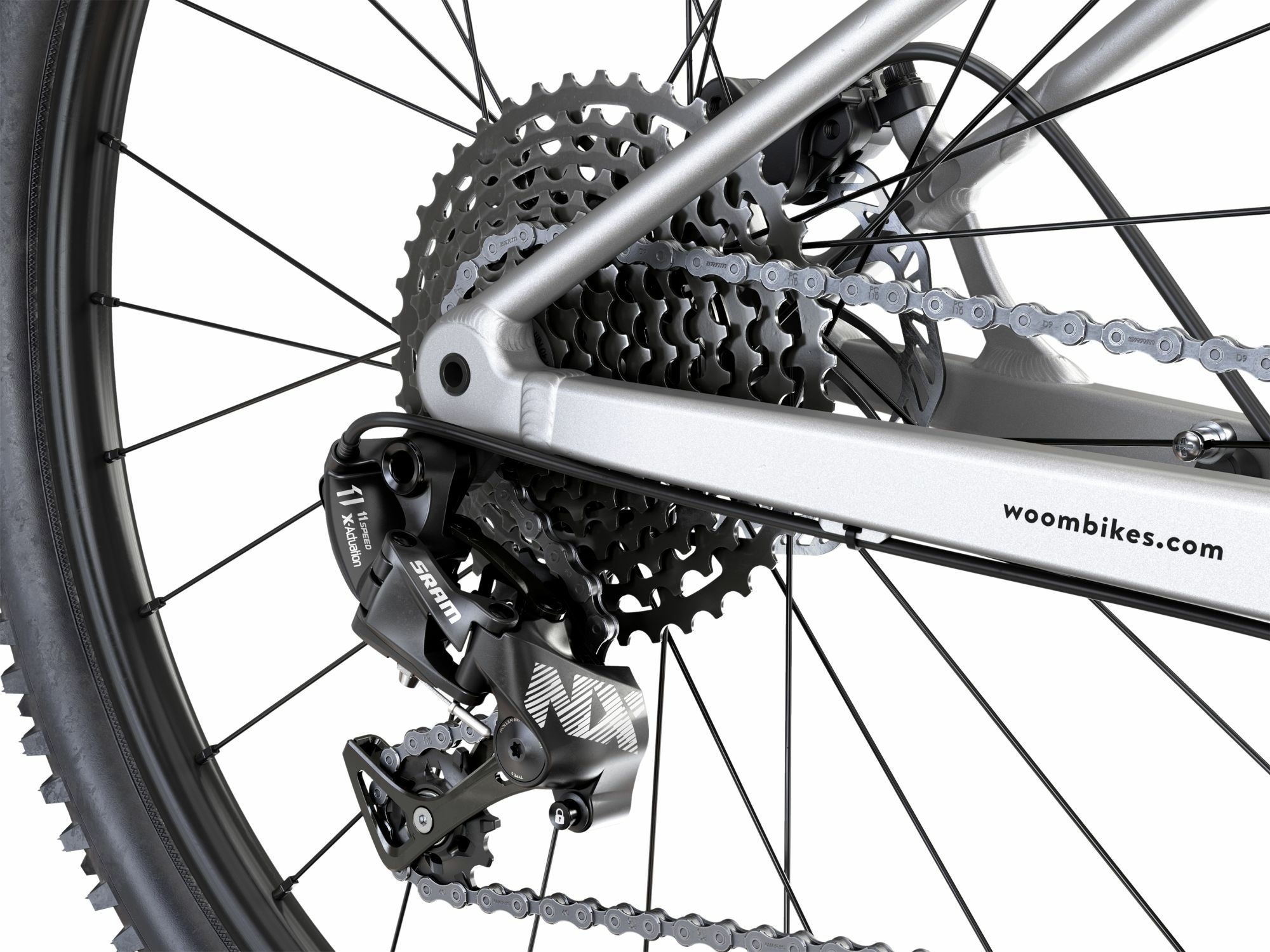 WOOM UP 6, deragliatore 11 velocità, bici per bambini, Diamant, modello 2021, 26 pollici