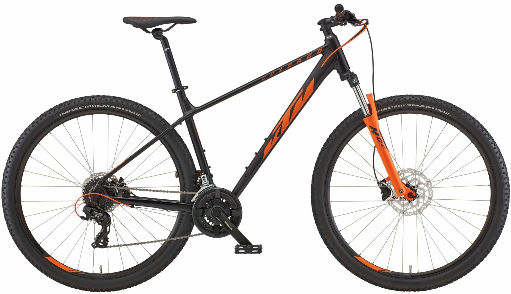 KTM CHICAGO 292, 24 speed chain, men's bike, diamond, model 2022/2023, 29 inches
