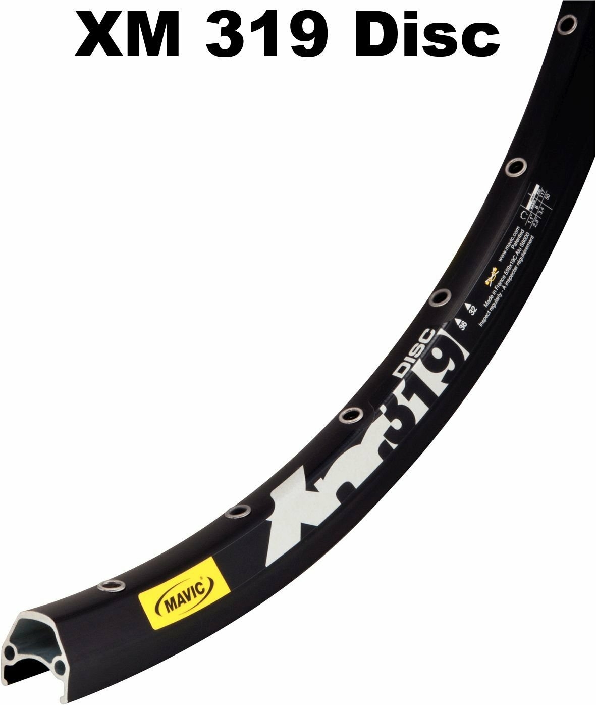 Mavic XM319 posteriore 29 pollici, disco 6L, 8/9/10 velocità