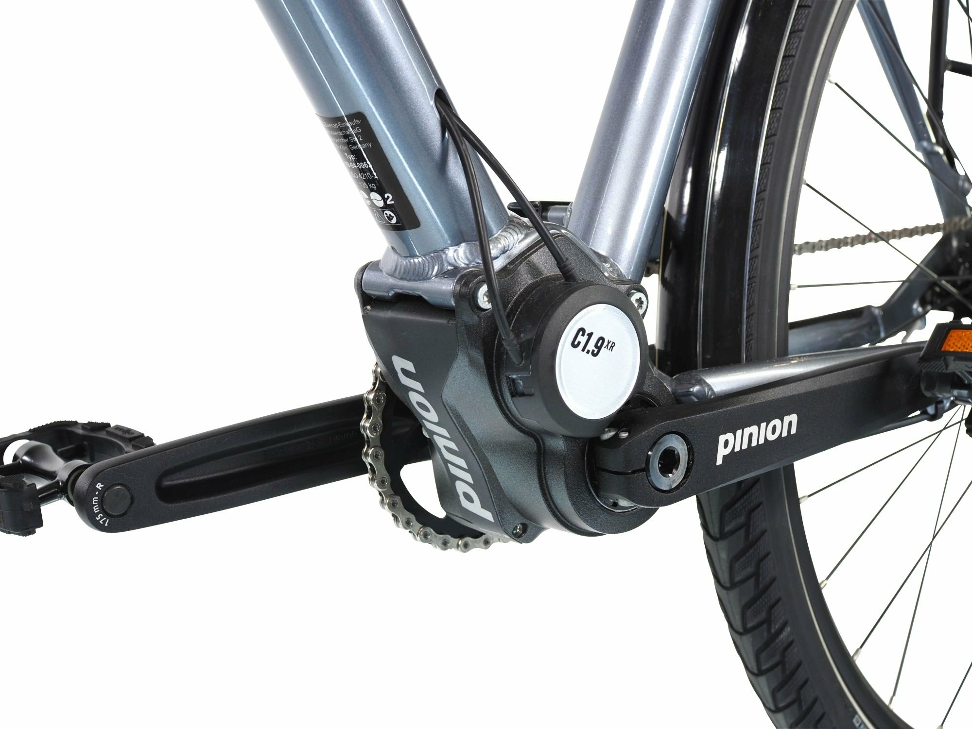 Pegasus Estremo P9, movimento centrale 9 velocità, bici da uomo, trekking, modello 2019, 28 pollici