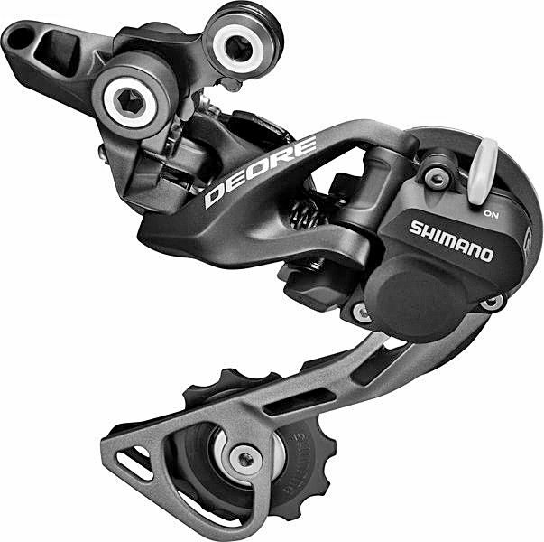 Cambio posteriore Shimano 10 velocità RD-M6000-SGS Deore