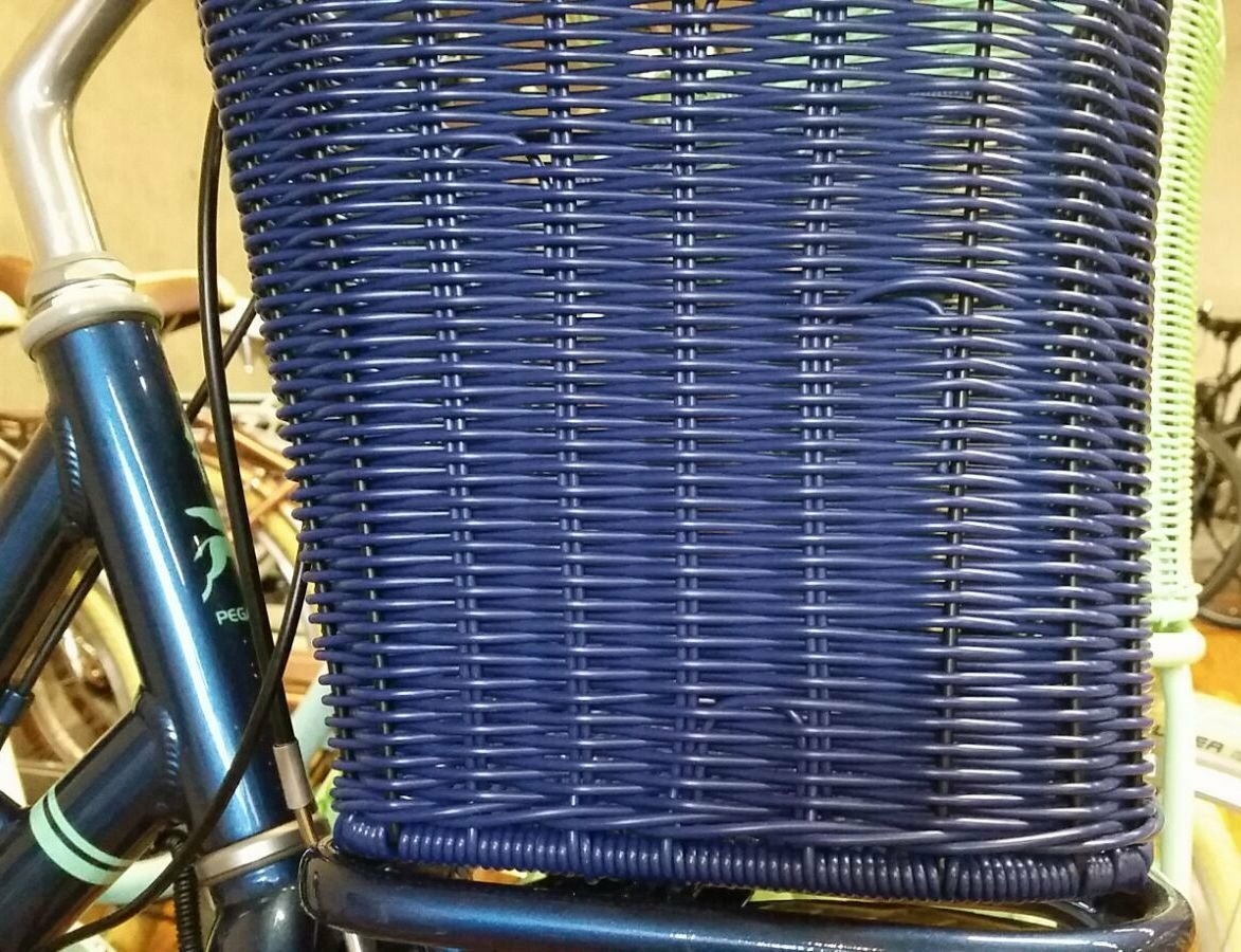 Standwell front wheel basket for Pegasus Tour / Tourina dark blue