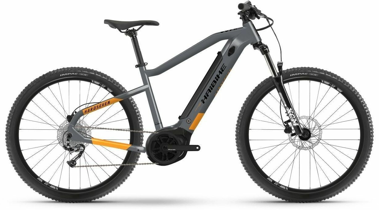 Cambio HAIBIKE HardSeven 4, 9 marce, bici da uomo, diamante, modello 2021, 27,5 pollici