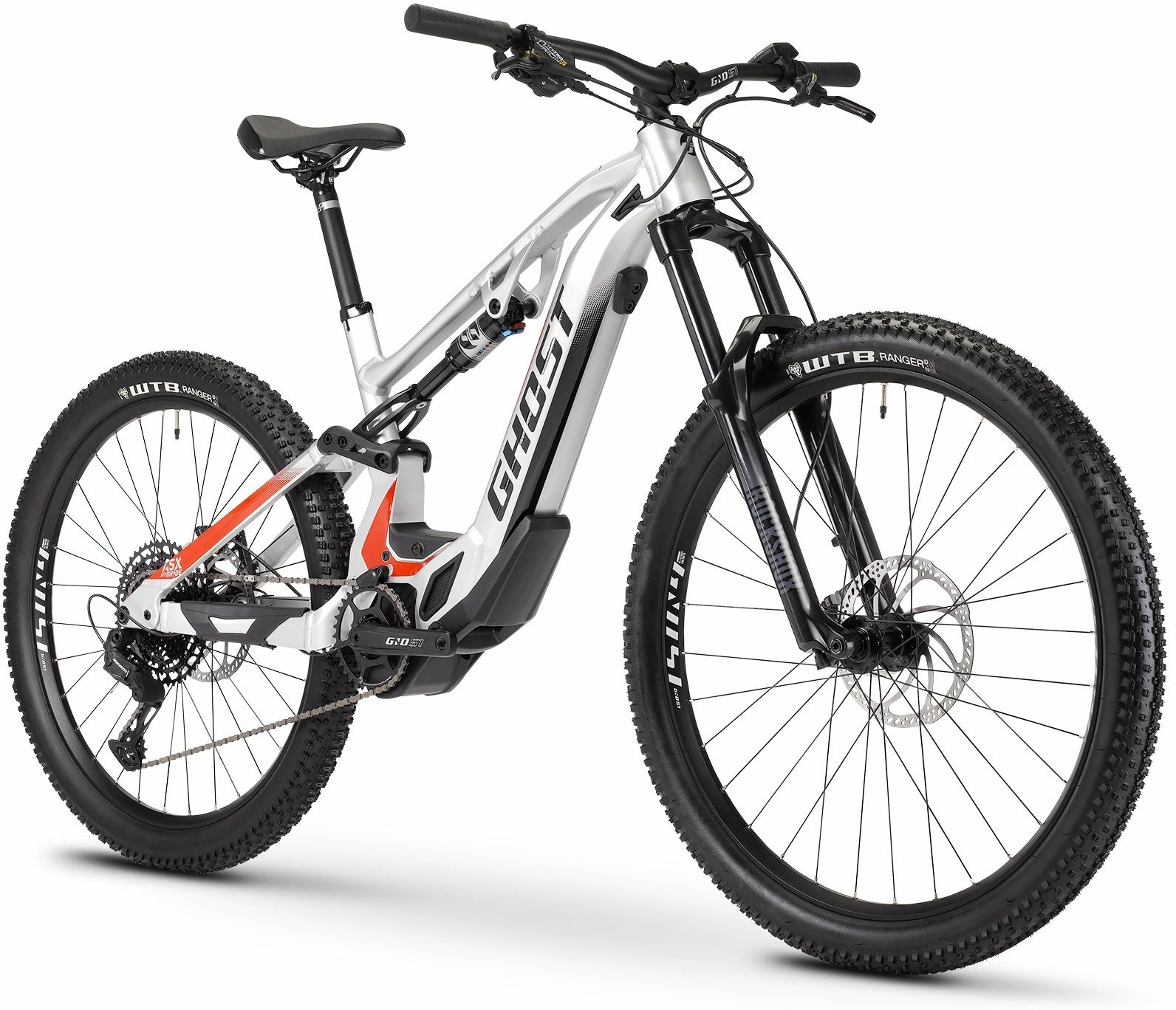 GHOST Hybrid ASX Base 160, cambio a 12 velocità, bici da uomo, Diamant, modello 2021, 27,5+ / 29 pollici