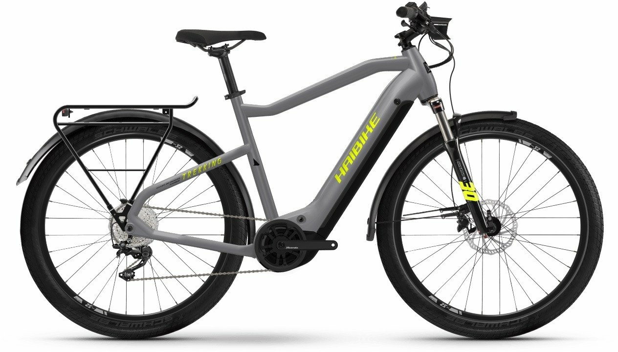 HAIBIKE Trekking 6 (630 Wh), cambio a 10 velocità, bici da uomo, Diamant, modello 2022, 27,5 pollici