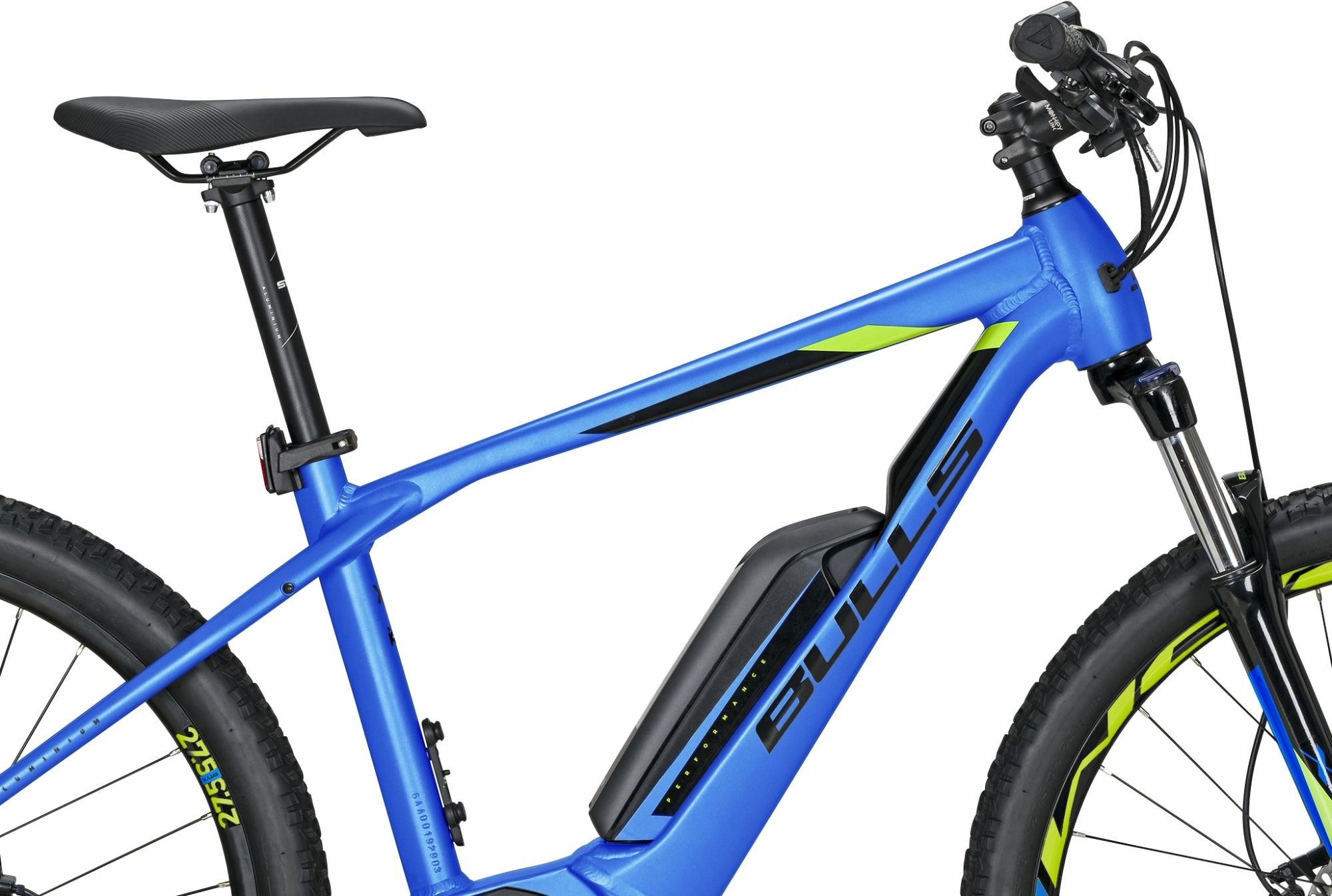 BULLS Copperhead E1 27,5 (500 Wh), cambio a 9 velocità, bici da uomo, hardtail, modello 2020, 27,5 pollici
