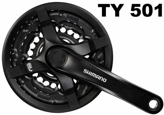 Guarnitura Shimano TY501 8 / 48-38-28x170 KS