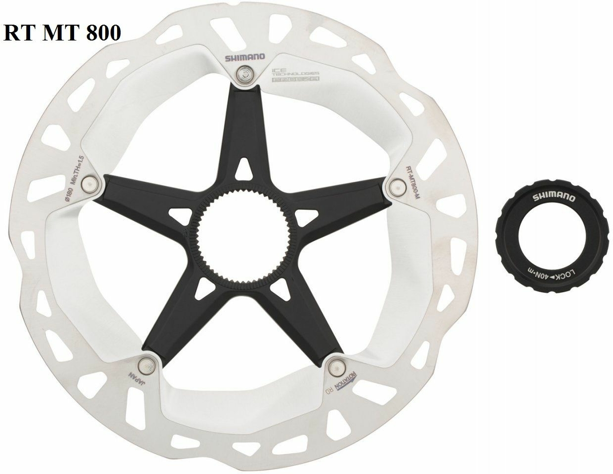 Rotore Shimano Center-L Ice Tech RT-MT800 / 160mm