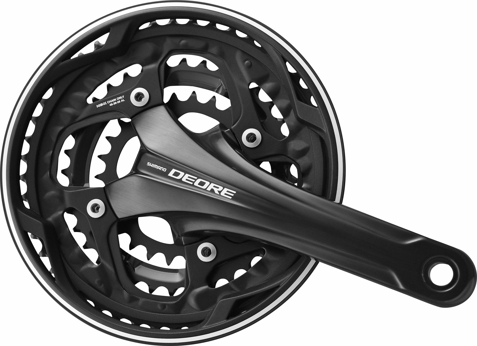 Guarnitura Shimano 3 vie FC-T6010 Deore 48-36-26x175