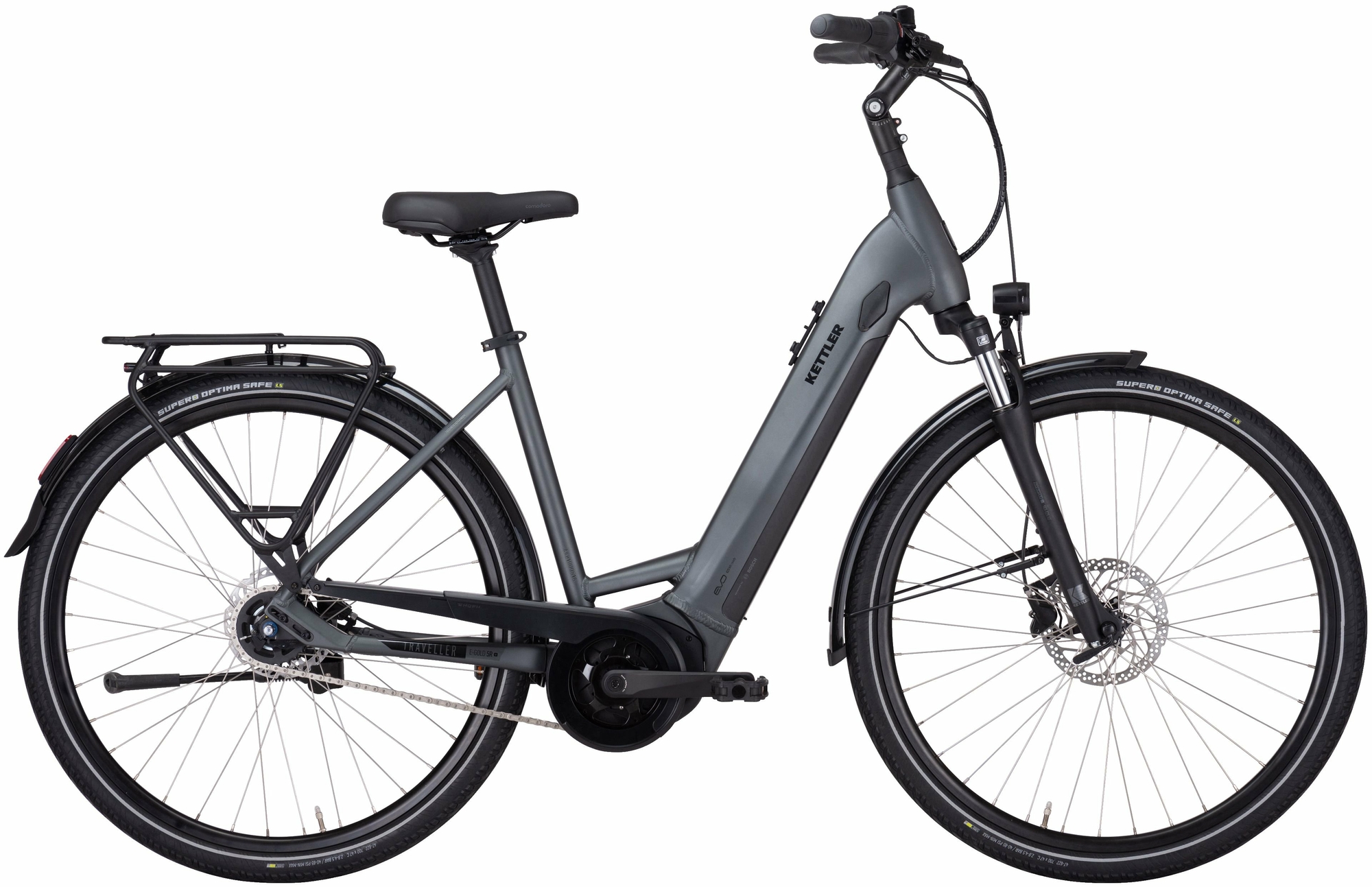 KETTLER bici in alluminio TRAVELER E-GOLD 5 PLUS RT (500 Wh), cambio al mozzo 5 marce, bici da donna, Wave, modello 2022, 28 pollici