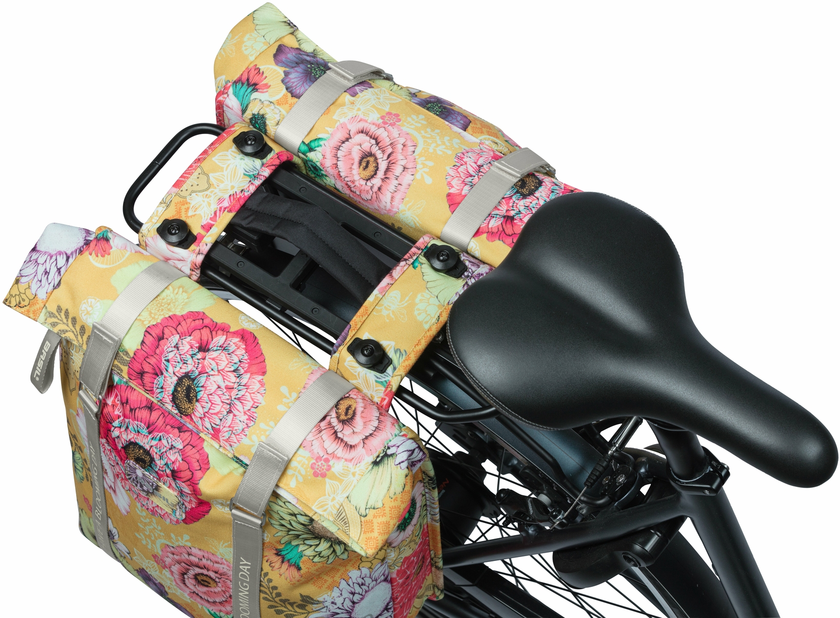 Basil Bloom Field Double Pannier Bag