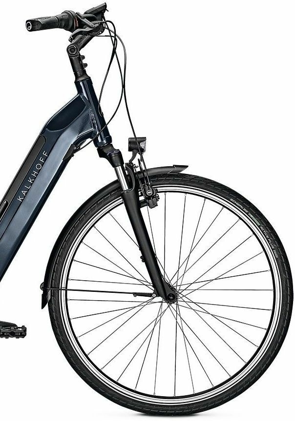 Kalkhoff AGATTU 3.B EXCITE F (500 Wh), cambio al mozzo a 8 velocità, bici da donna, Wave, modello 2021, 28 pollici
