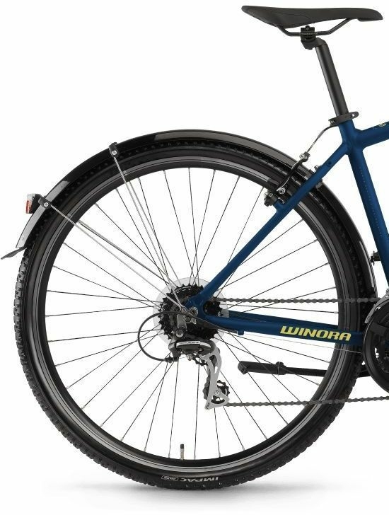 Winora Vatoa 21, cambio a 21 velocità, bici da uomo, diamante, modello 2021, 28 pollici