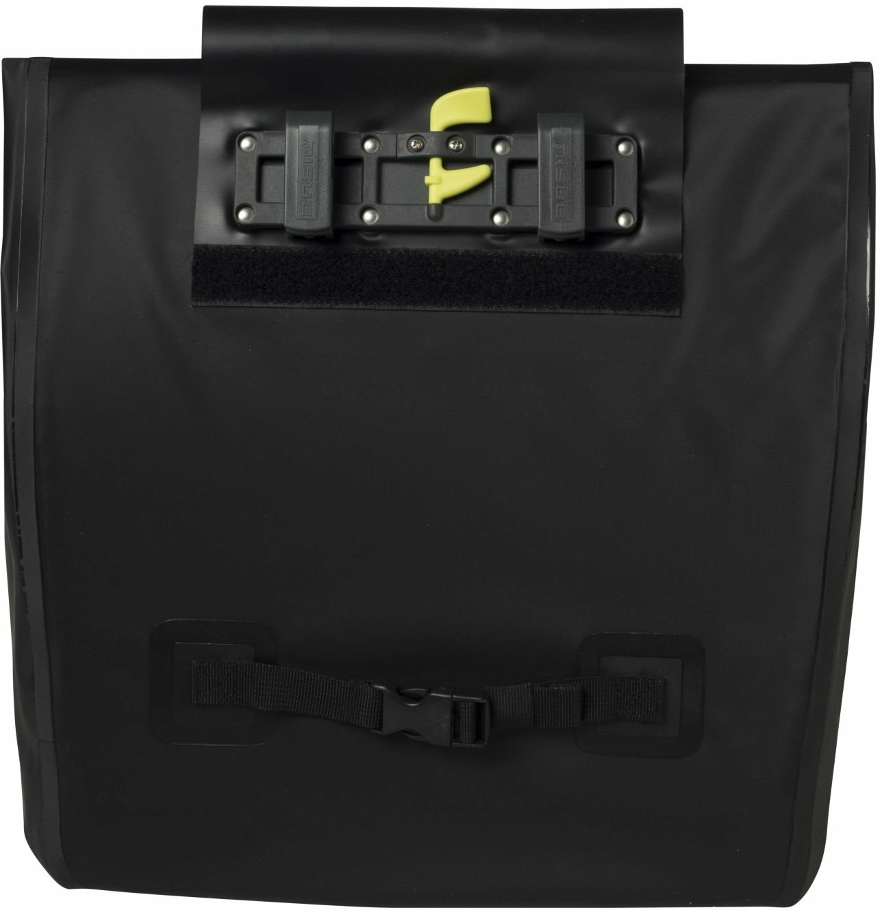 Basil bicycle bag 25L matt black Urban Dry Shopper
