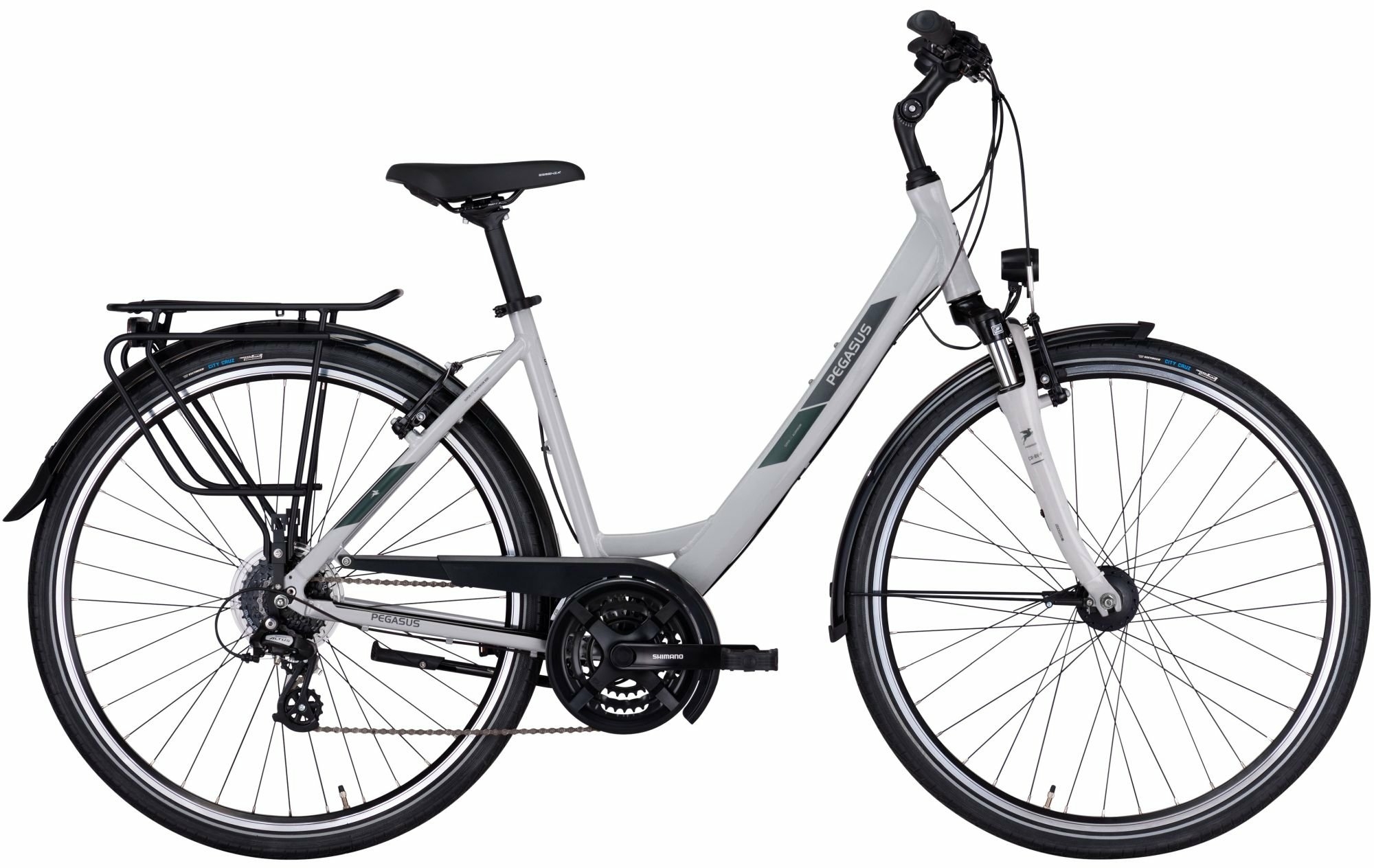 PEGASUS Solero SL 24, 24-speed derailleur gear, women's bike, Wave, model 2022/2023, 28 inches