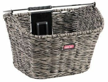 Unix Manolo handlebar basket, gray