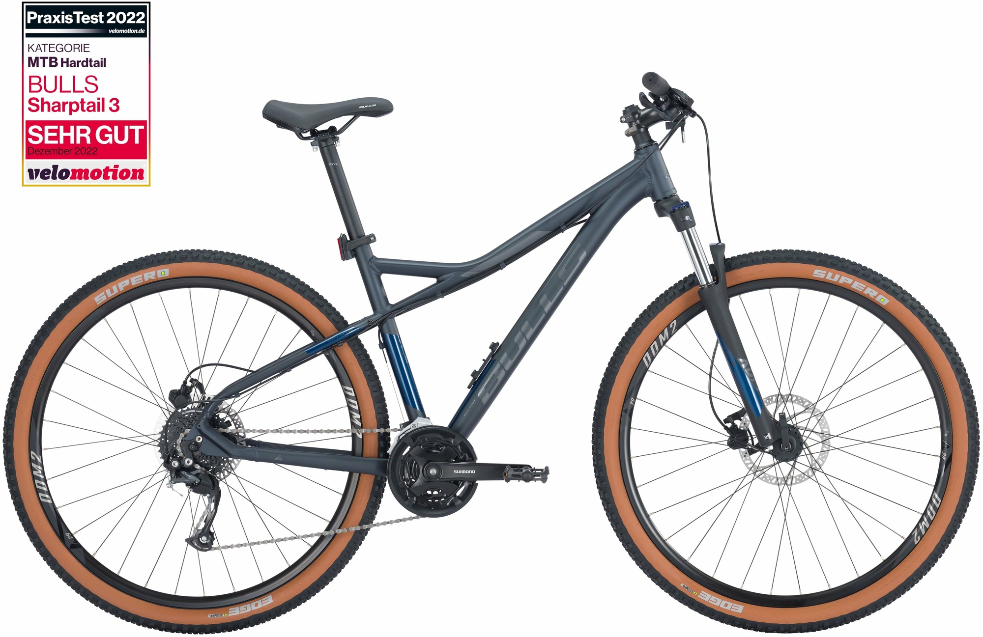 Deragliatore BULLS Sharptail 3 Disc 29, 27 velocità, bici da uomo, Diamond, modello 2024, 29 pollici