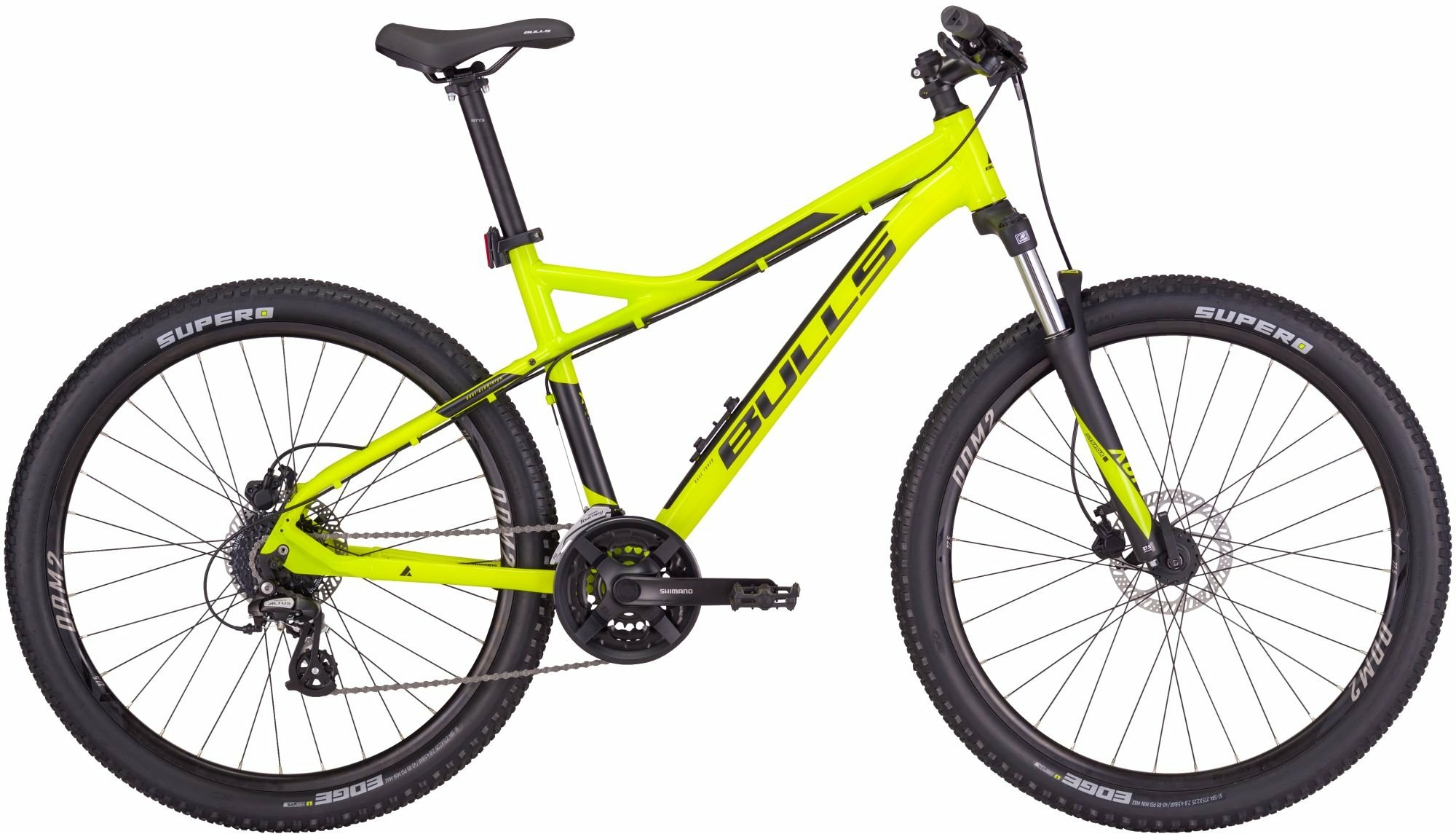 Bici Da Uomo Diamante Bulls Sharptail 2 Disc 275 Deragliatore Verde Limone