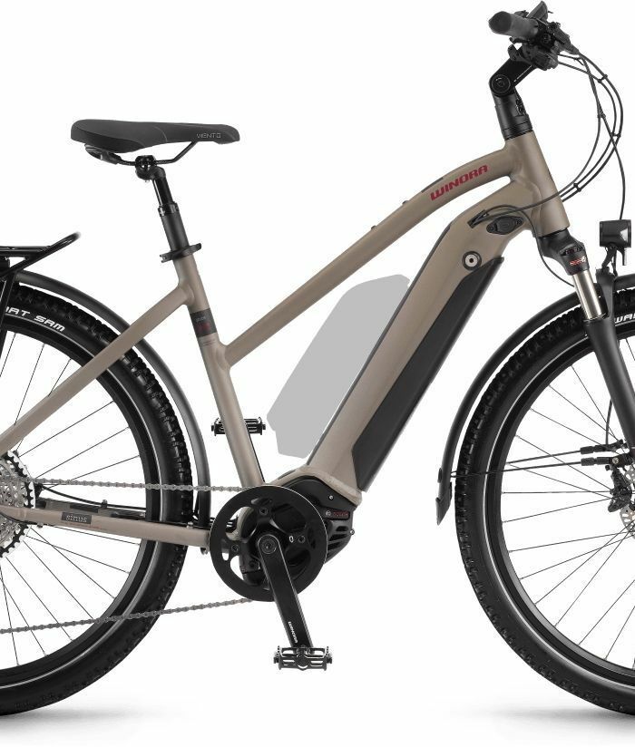 Winora Sinus iX12, cambio a 12 velocità, bici da donna, trapezio, modello 2021, 27,5 pollici