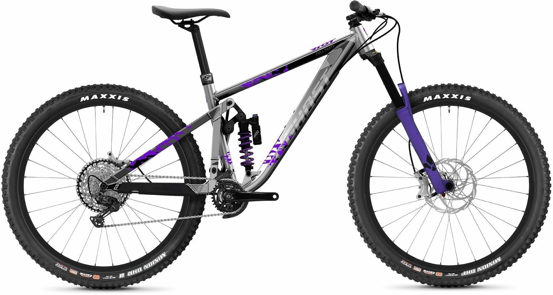 GHOST Riot Enduro Full Party, cambio a 12 velocità, bici da uomo, diamante, modello 2021, 29 pollici
