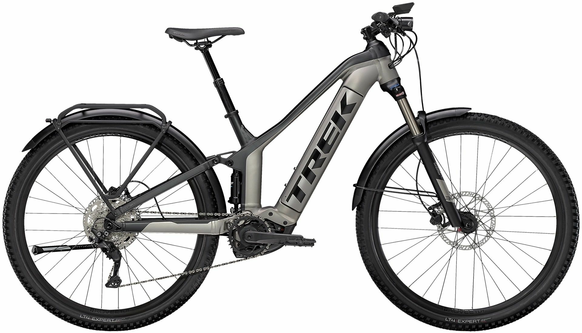 Cambio Trek Powerfly FS 4 equipaggiato, 10 velocità, bici da uomo, diamante, modello 2021, 29 pollici