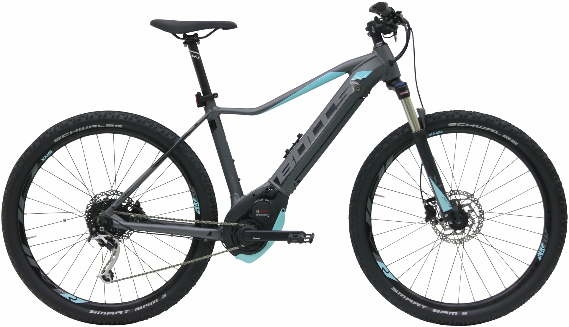 BULLS Aminga Eva 1.5 (500 Wh), cambio a 9 velocità, bici da donna, MTB, modello 2019, 27,5+ pollici