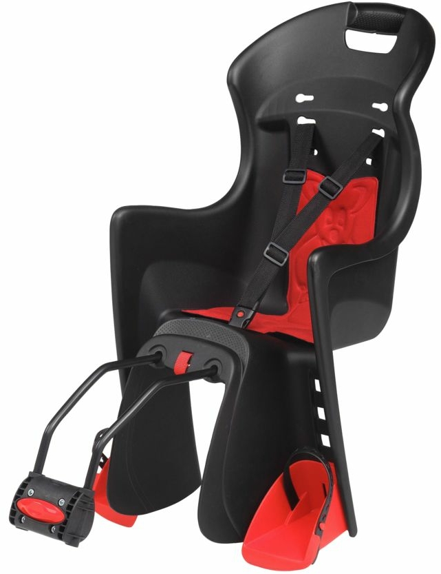 Seggiolino posteriore Polisport Boodie FF nero/rosso