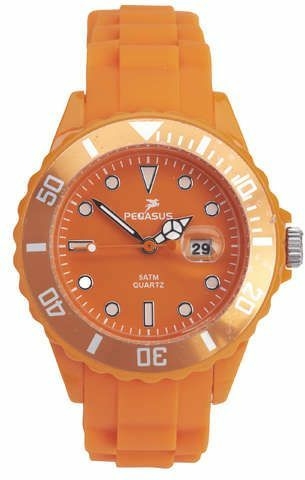 Orologio da polso Pegasus Color Watch, arancione / 36 mm