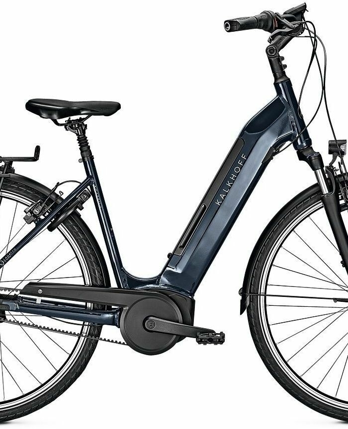 Kalkhoff AGATTU 3.B EXCITE F (500 Wh), cambio al mozzo a 8 velocità, bici da donna, Wave, modello 2021, 28 pollici