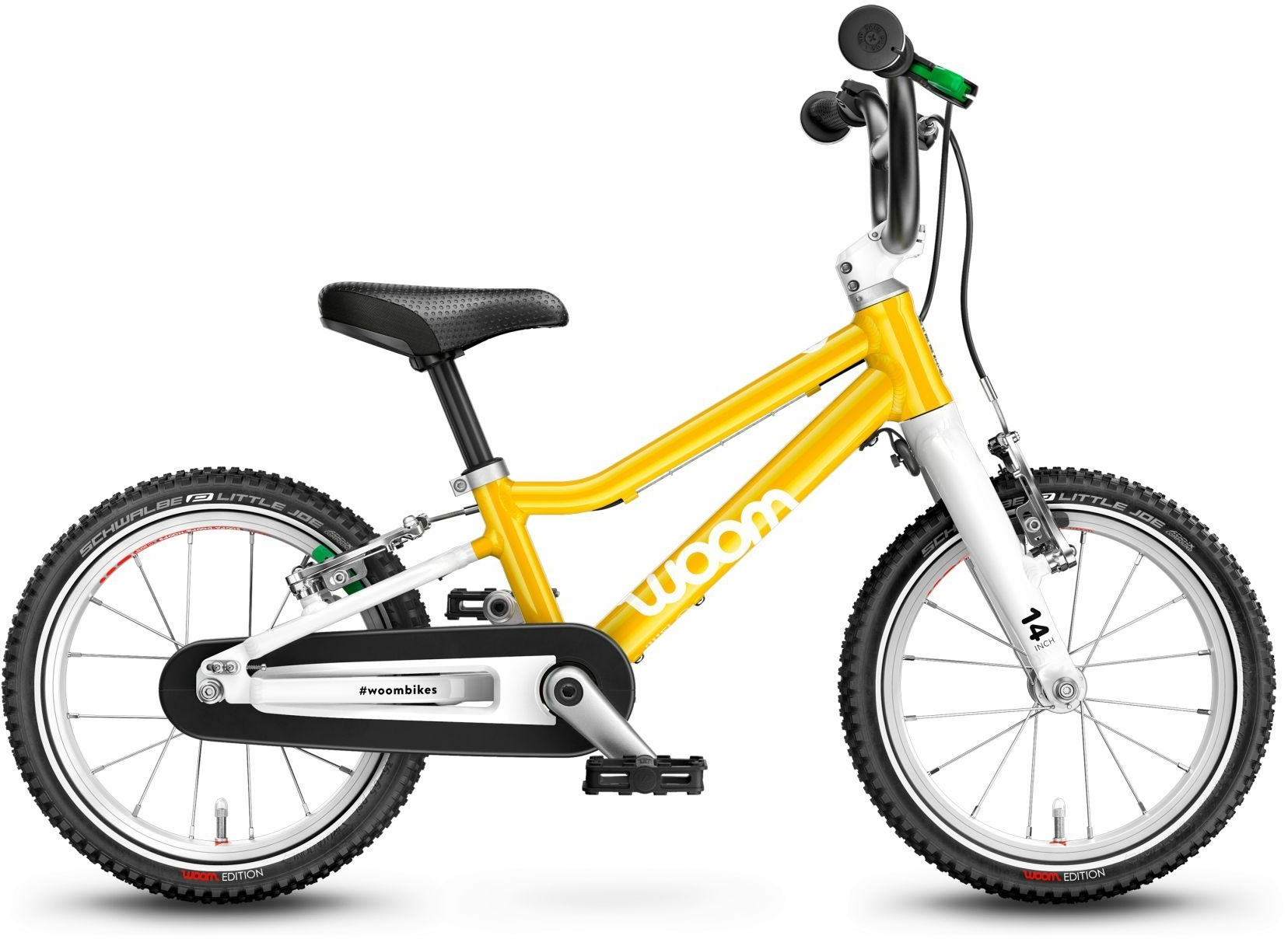 Woom 2, 1 marcia, bici per bambini, Diamant, modello 2021, 14 pollici