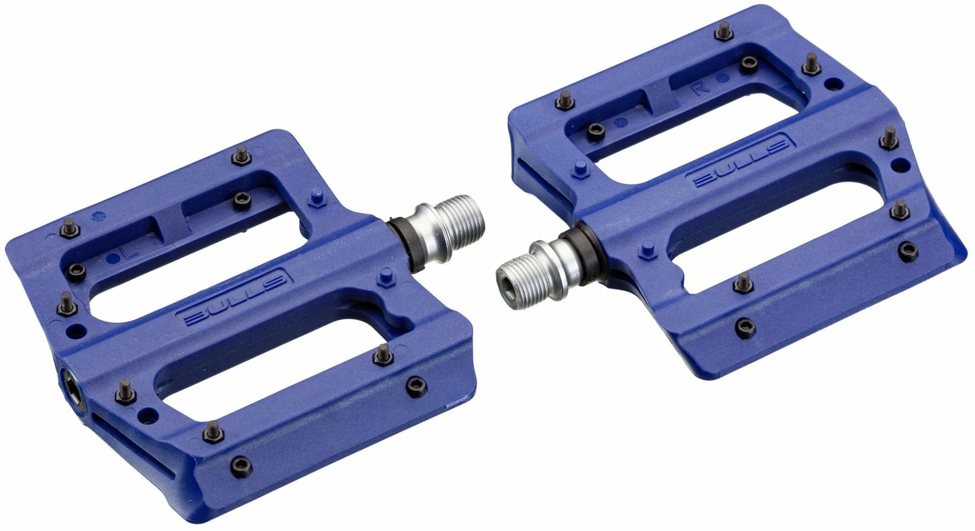 Bulls platform pedal plastic blue