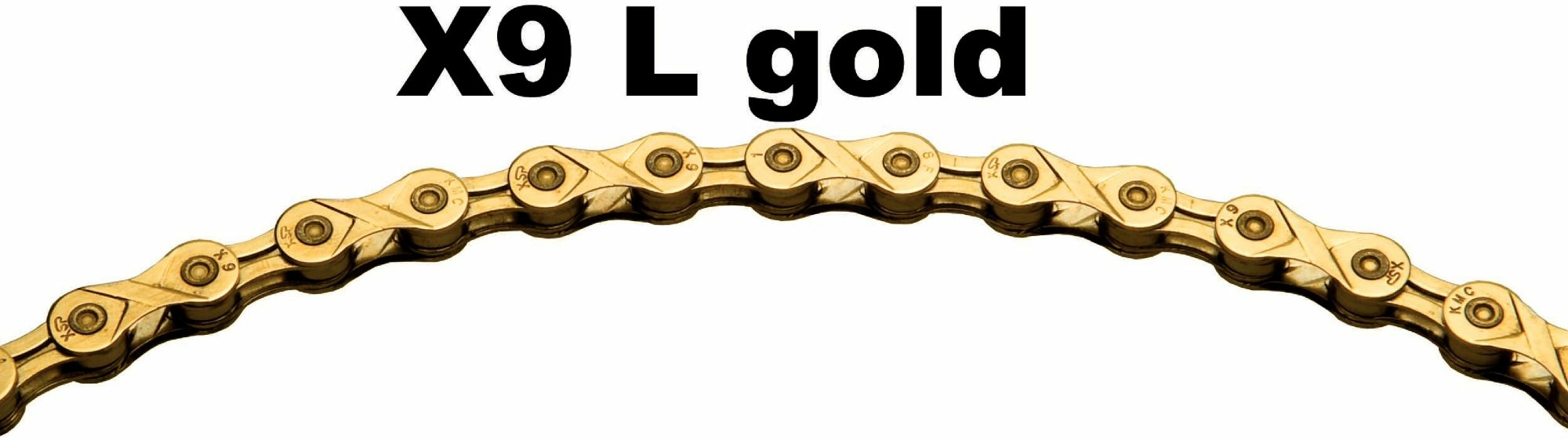 KMC X 9 L TIN chain 11/128 "116 links