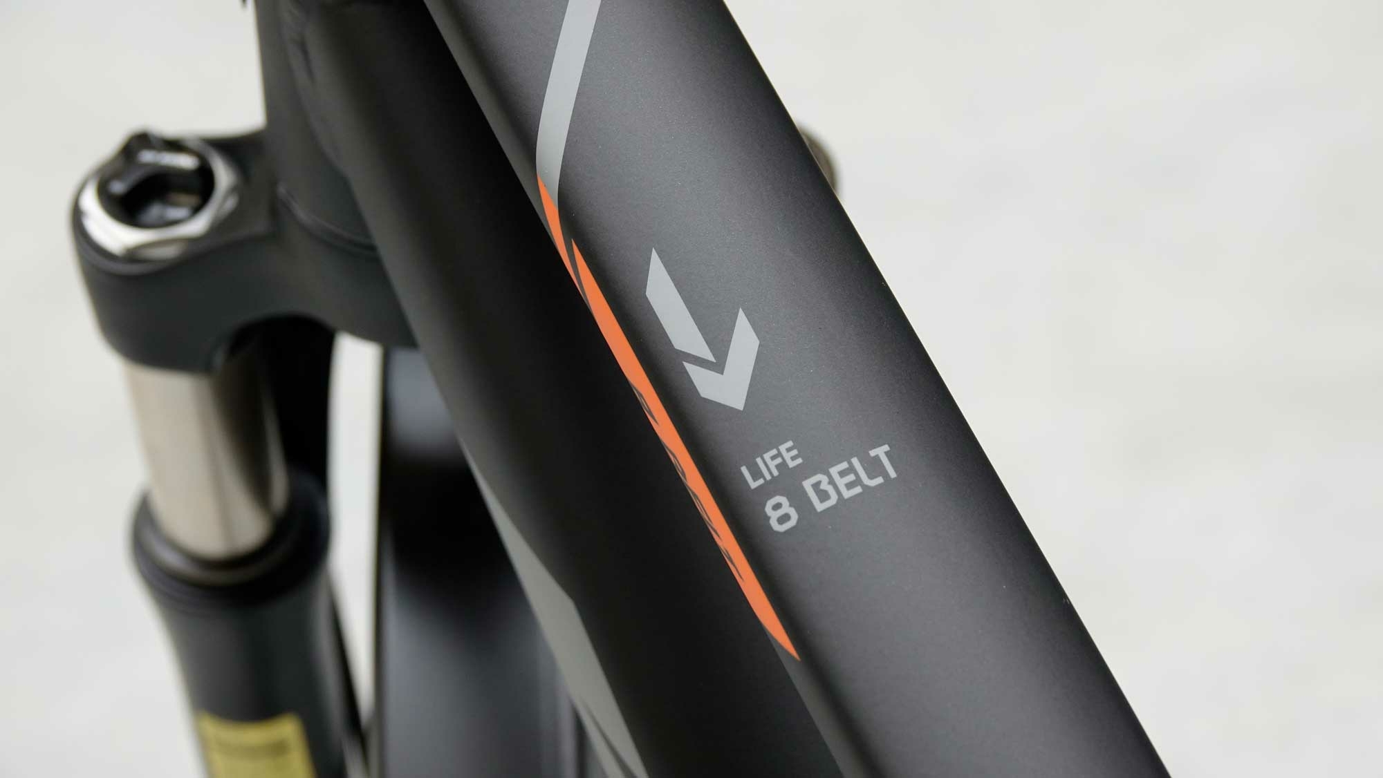 KTM LIFE 8 BELT, cambio al mozzo 8 marce, bici da donna, trapezio, modello 2020, 28 pollici