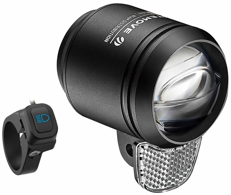 LITEMOVE Faro per bici elettrica AE-200 Switch 65 Down