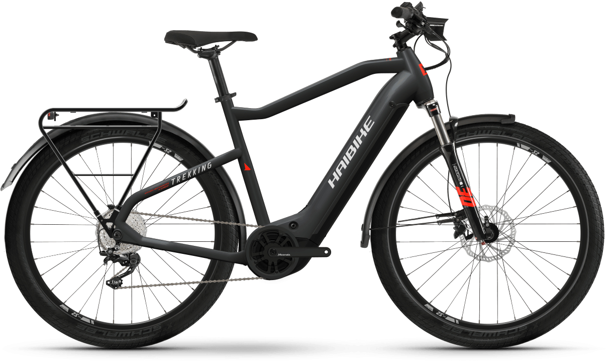HAIBIKE Trekking 6 (630 Wh), deragliatore 10 velocità, bicicletta da uomo, Diamant, modello 2022, 27,5 pollici