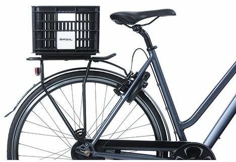 Basil bicycle crate S, small, 17.5 liters