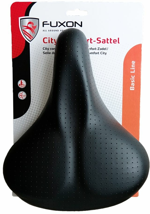 Fuxon City Comfort Saddle, Unisex Basic Line
