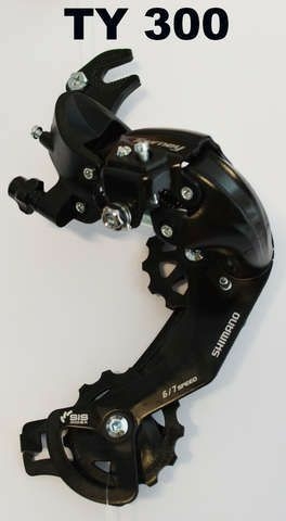 Cambio posteriore Shimano TY 300 a 7 velocità