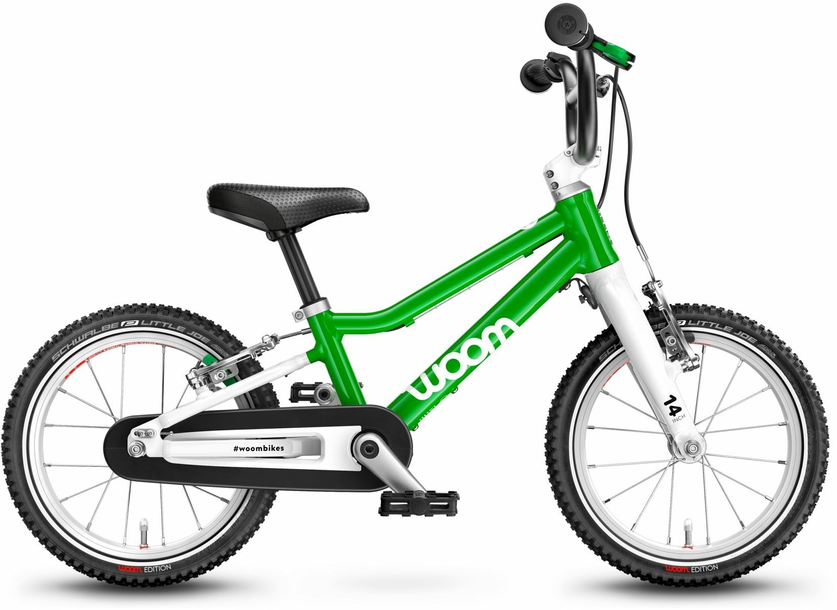 Woom 2, 1 marcia, bici per bambini, Diamant, modello 2021, 14 pollici