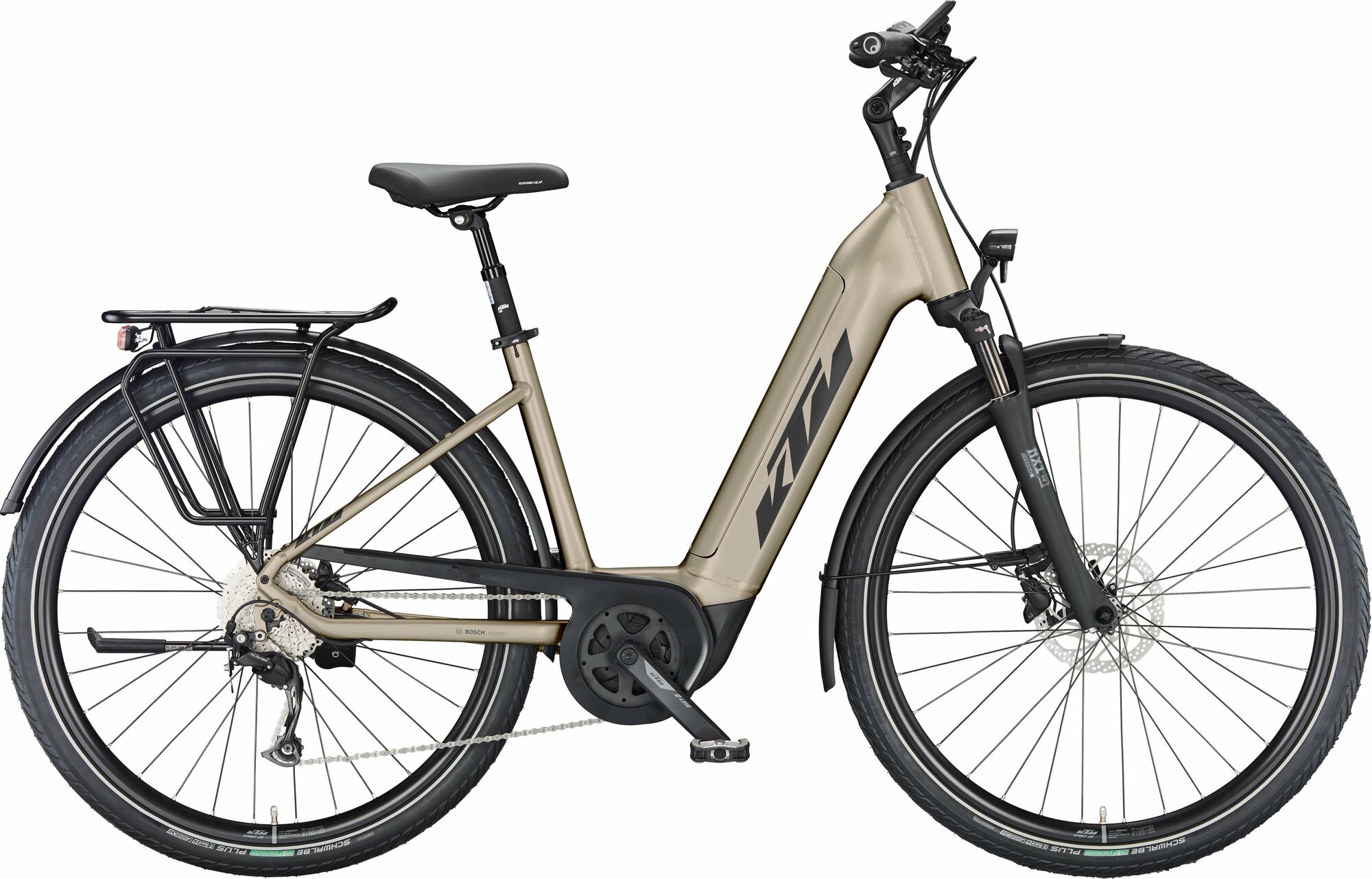 KTM MACINA TOUR P510 (500 Wh), 9-speed derailleur gear, women's bike, Deep, model 2024, 28 inches