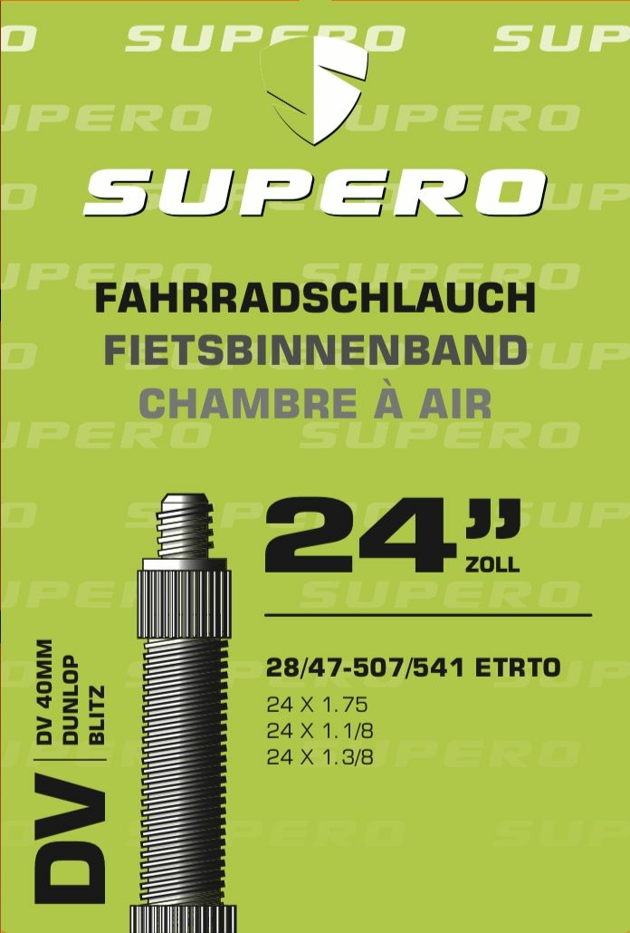 Camera d'aria Supero 24 "Blitz40 28 / 47-507 / 541