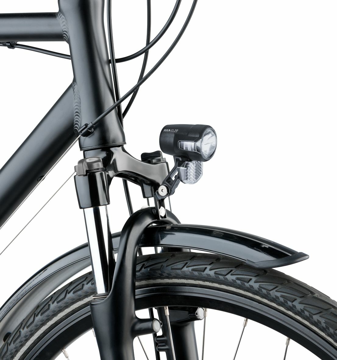 Faro anteriore AXA 6-12V 20 Lux Compactline 20 E-bike