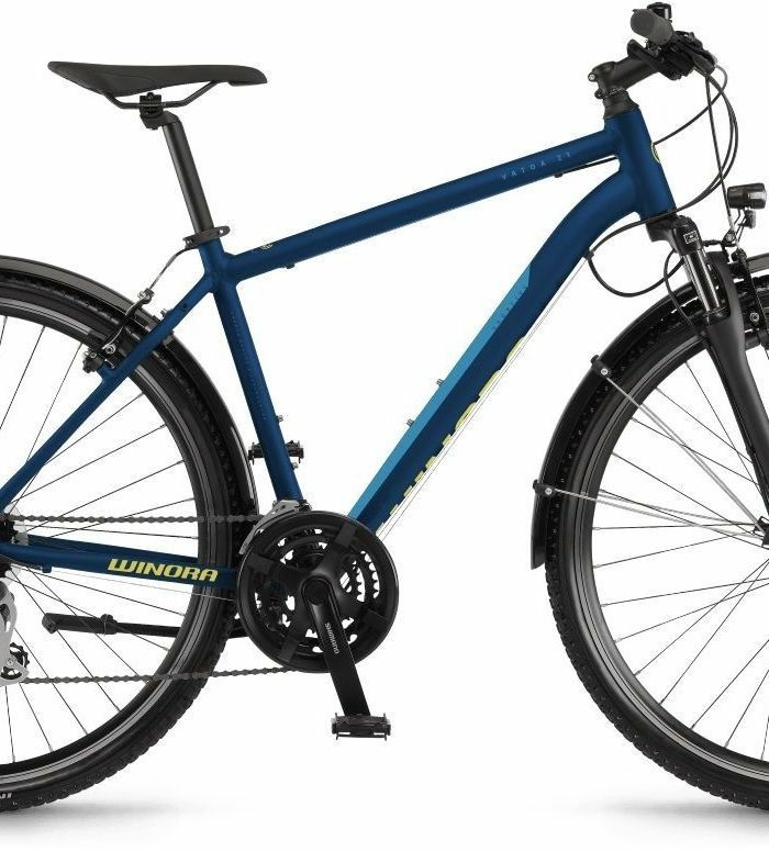 Winora Vatoa 21, cambio a 21 velocità, bici da uomo, diamante, modello 2021, 28 pollici