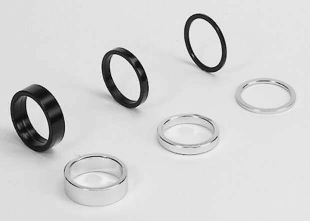 Fuxon Spacer 28.6 / 2 mm black